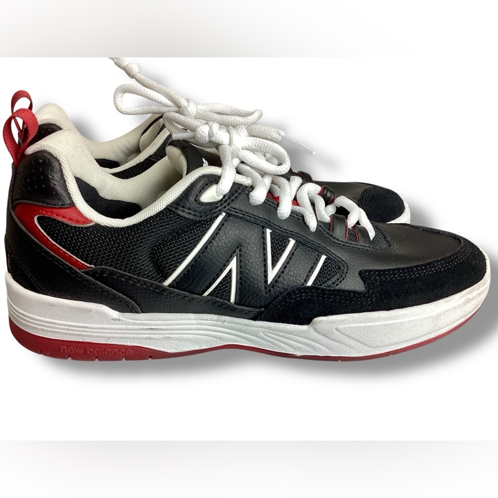 New Balance Numeric Tiago Lemos 808 Skate Shoes Sneakers Black Red White
